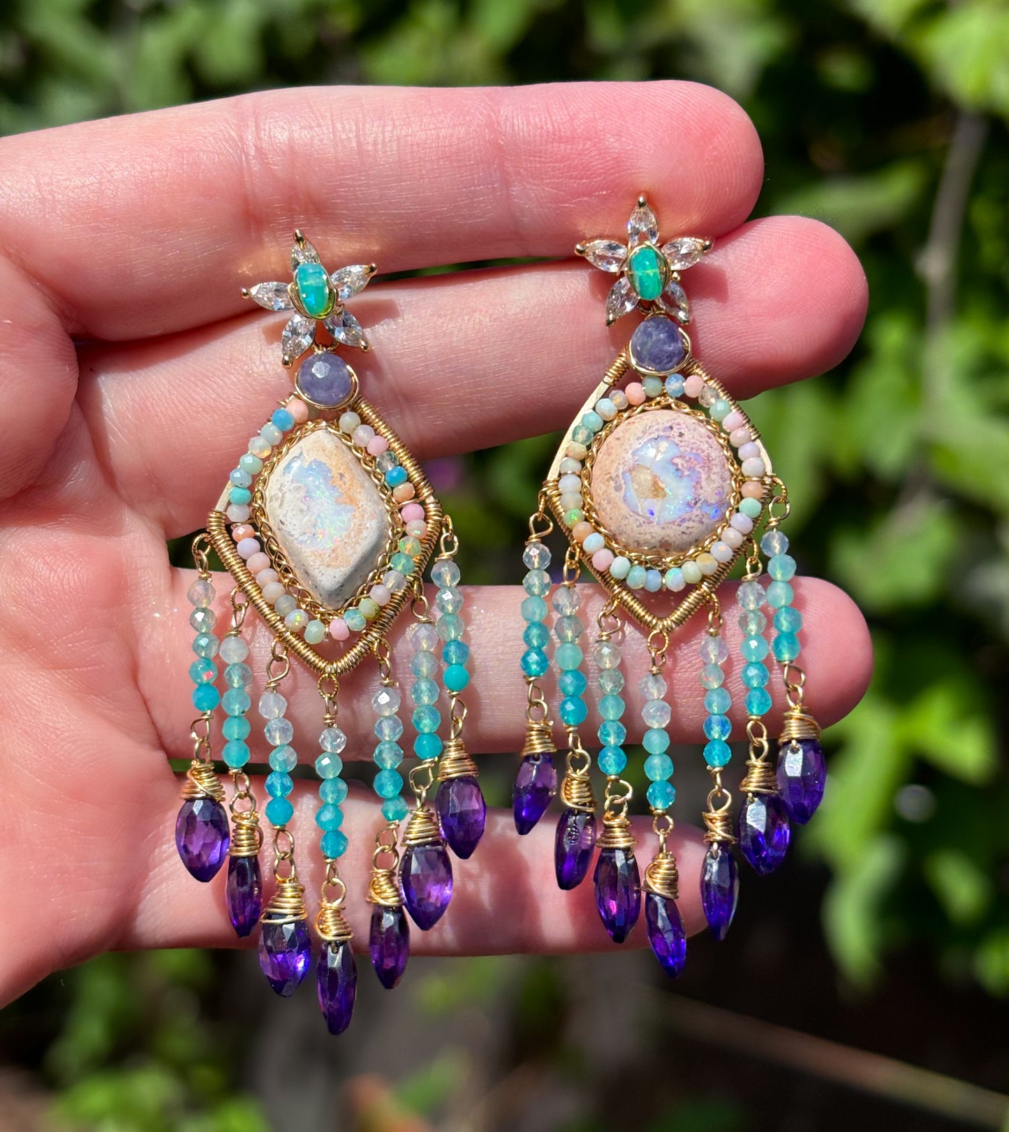 Candy Fringe Earrings