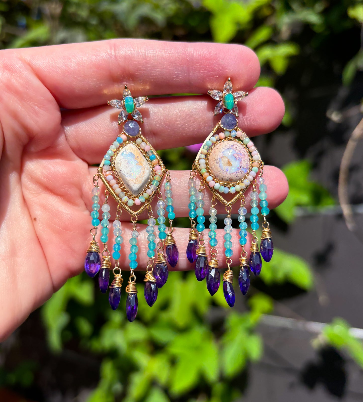 Candy Fringe Earrings