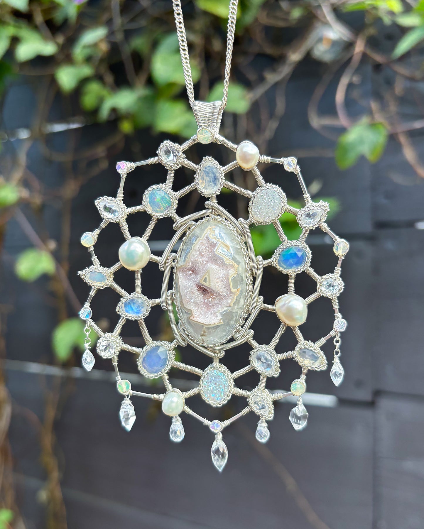 White Winter Snowflake