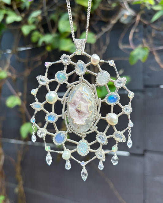 White Winter Snowflake