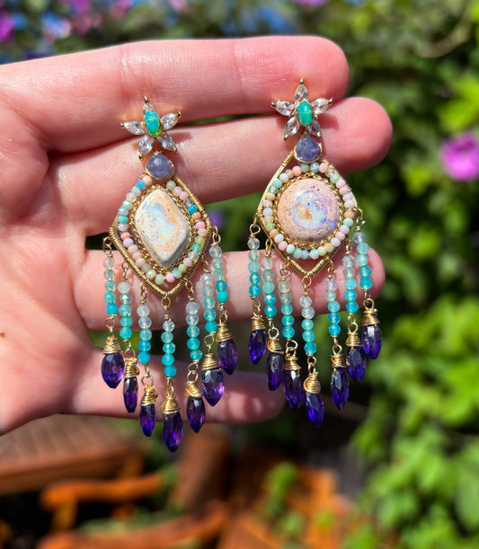 Candy Fringe Earrings