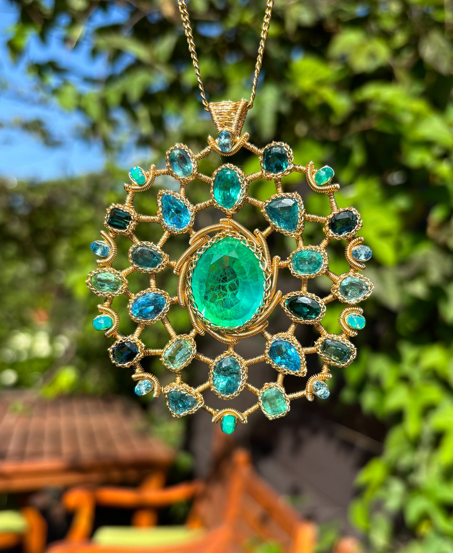 Mermaid Gemstone Snowflake