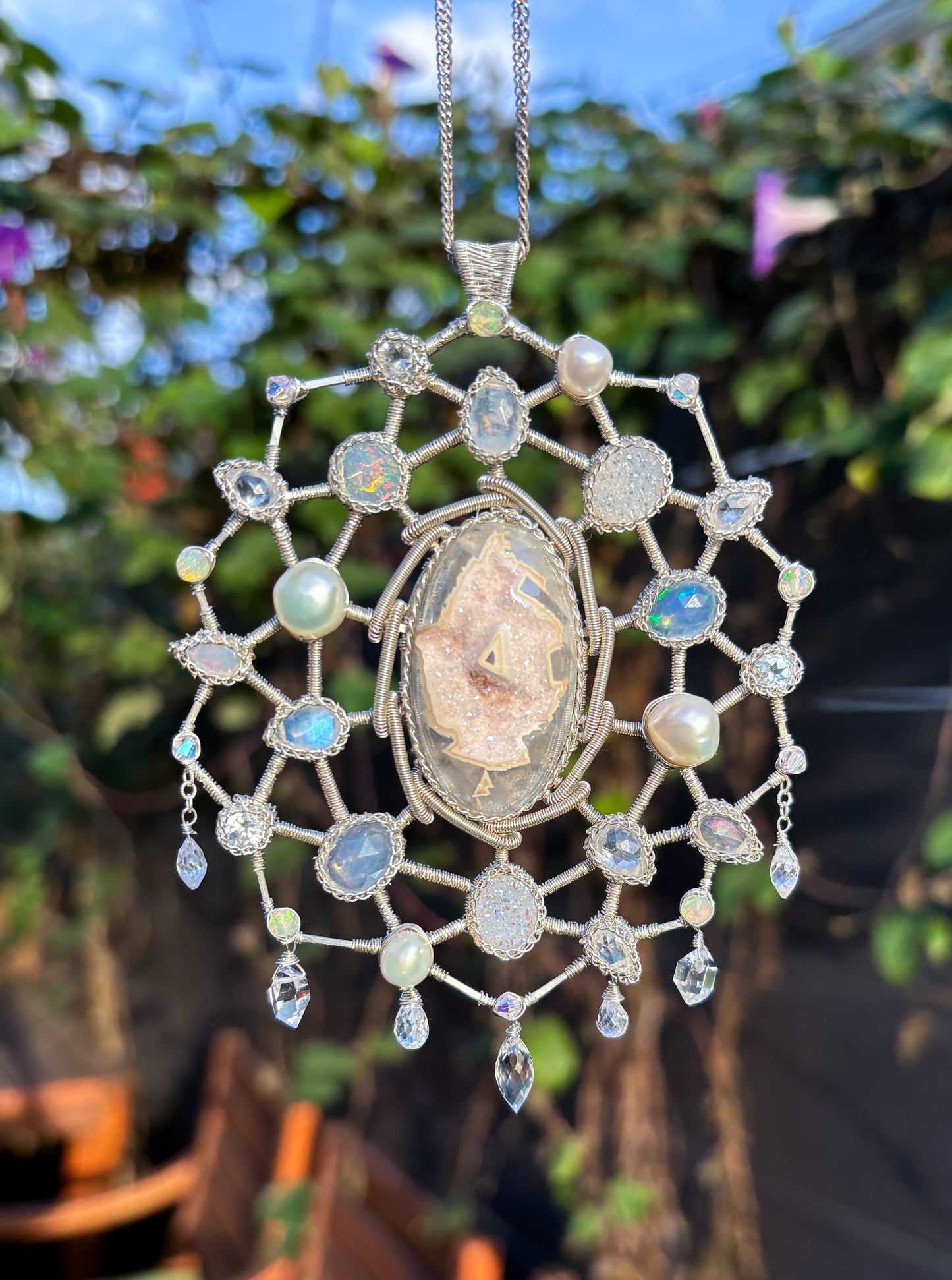 White Winter Snowflake