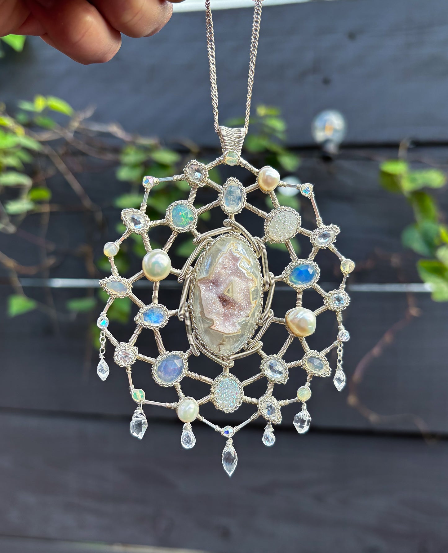 White Winter Snowflake