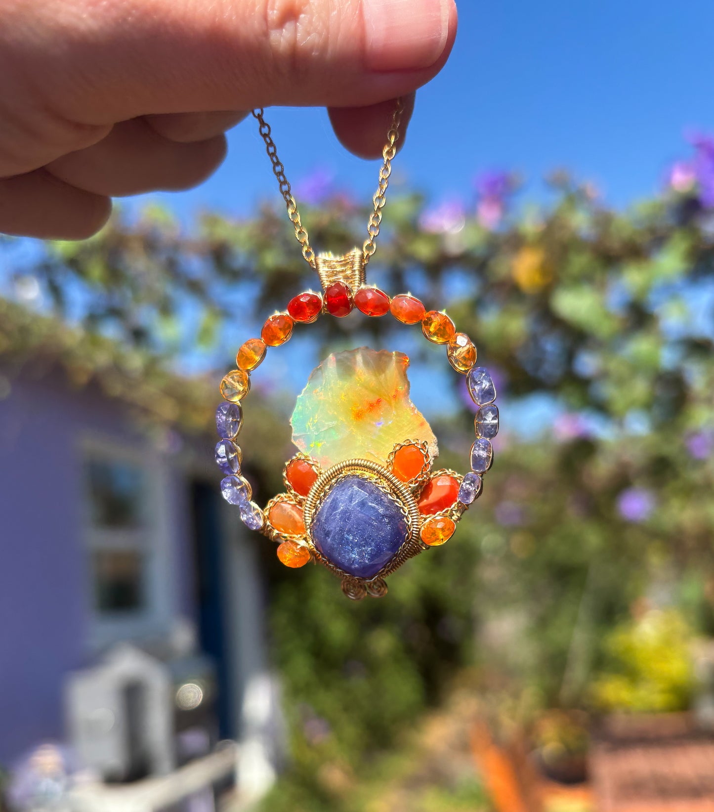 Purple Fire Halo