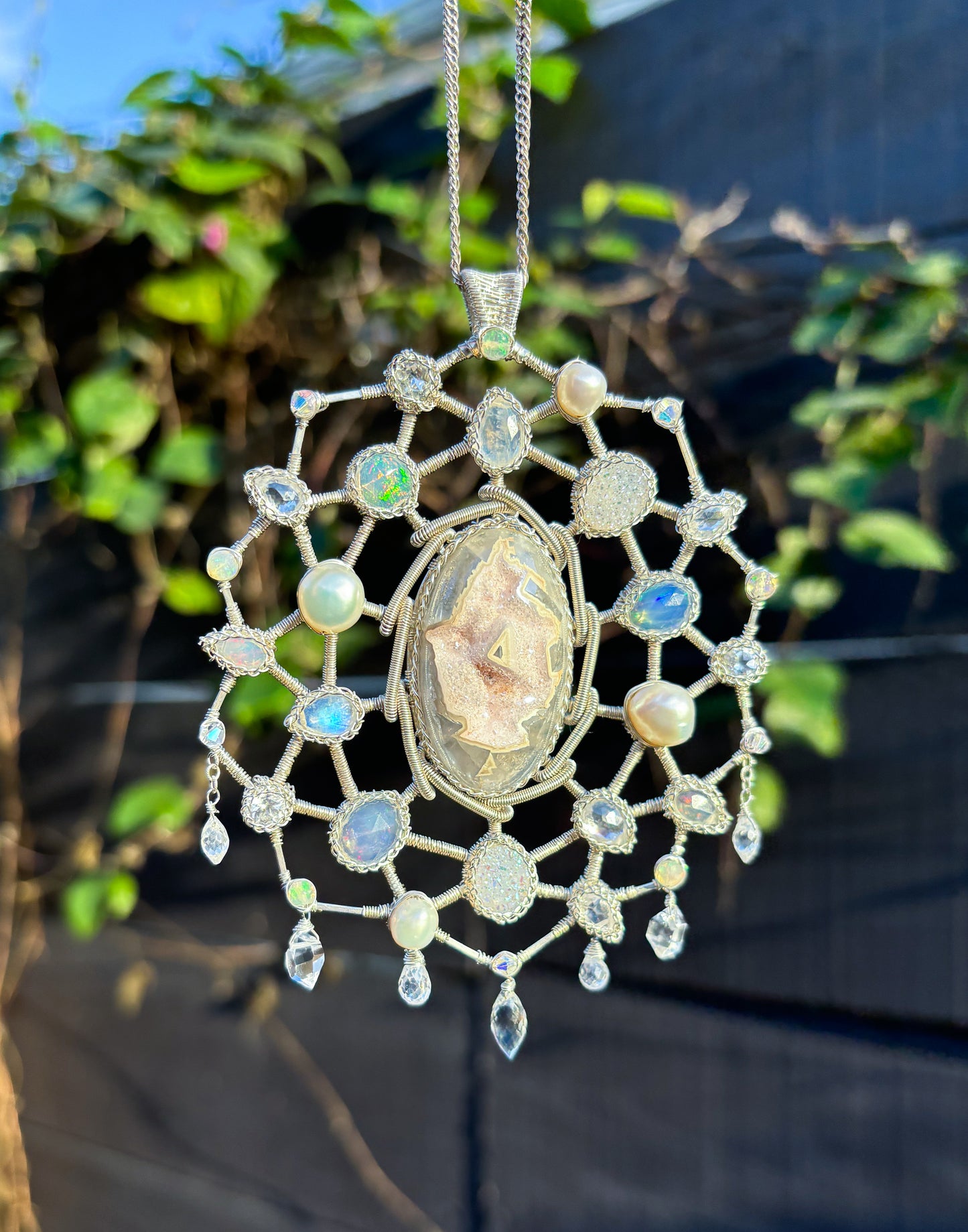 White Winter Snowflake